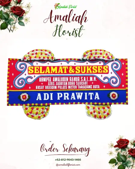Papan Bunga Ucapan Selamat Masjid Istiqlal